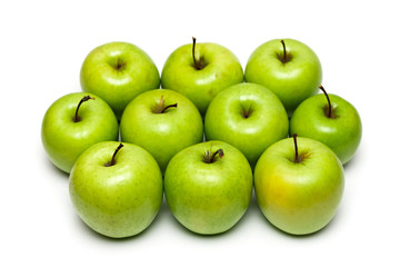 green apples