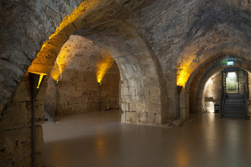 Fototapeta premium Knights Hall, Acre