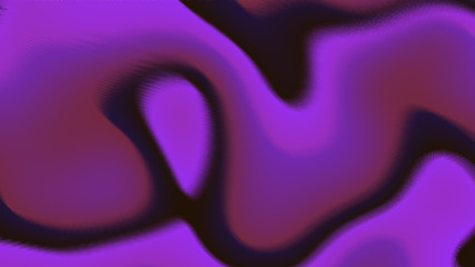 Abstract background with color blots, transitions and bends.