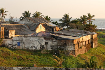 Sonnenuntergang und Abendstunden in Galle