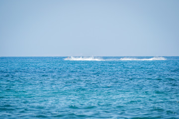 Saaidia island and waves