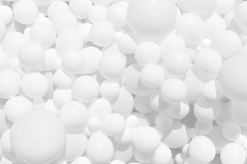 texture balloons white