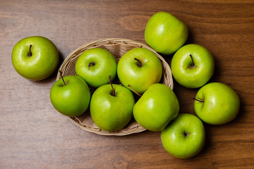 green apples