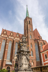 Church in Wrocław city