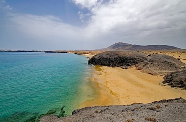 Playa Pozo, Lanzarote, Kanarische Inseln, Spanien 