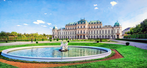Obraz premium Belweder w Wiedniu