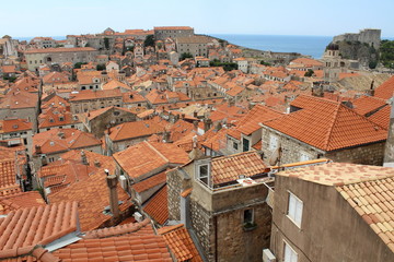 Città di Dubrovnik in Croazia