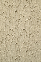 New decorative yellow plaster closeup