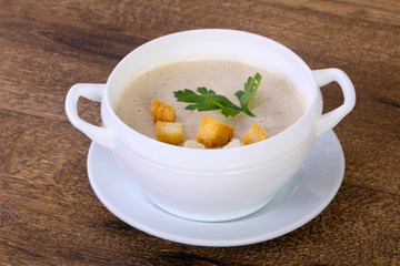 Mushroom cream soup