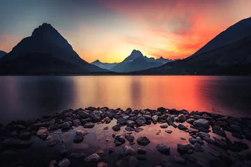 Foto auf Acrylglas Glacier National Park © larry