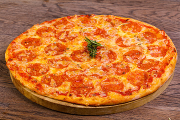 Hot Pepperoni pizza