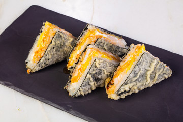 Hot tempura roll