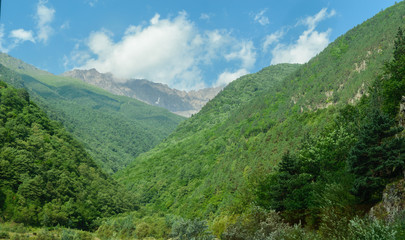 Naklejka na ściany i meble Caucasus Mountains
