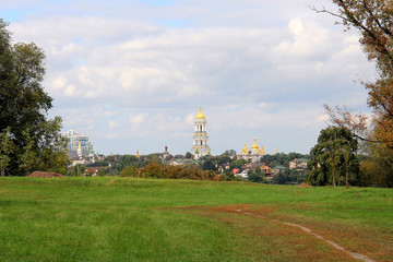 Obraz premium view of the Kiev-Pechersk Lavra