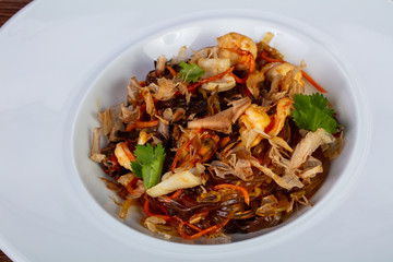 Japanese noodle with prawn