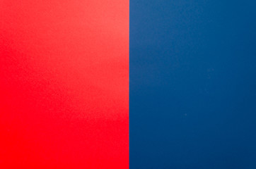 Half blue and red background