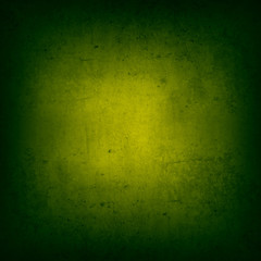Green concrete wall