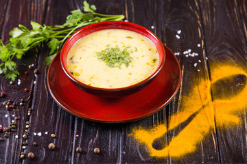 thick hot soup