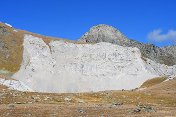 Россия, Архыз. Белая гора рядом с Агурскими озерами