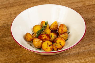 Roasted potato with rosemary