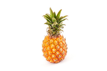Fresh pineapple close up