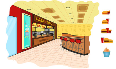 Fast Food Store