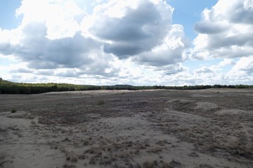 Pustynia Bledowska desert in the southern poland © luciezr