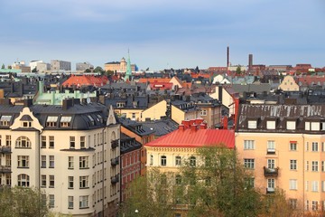 Fototapeta na wymiar Norrmalm, Stockholm