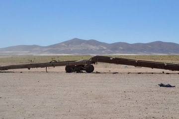 Tren abandonado