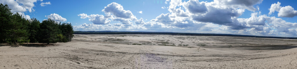 Pustynia Bledowska desert in the southern poland © luciezr