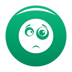 Smile icon. Vector simple illustration of smile icon isolated on white background