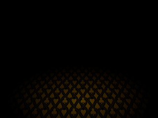 Casino background floor perspective gold suits