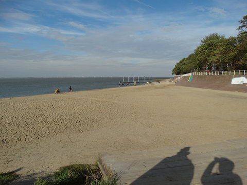 Panorama Strand von Dangast Varel