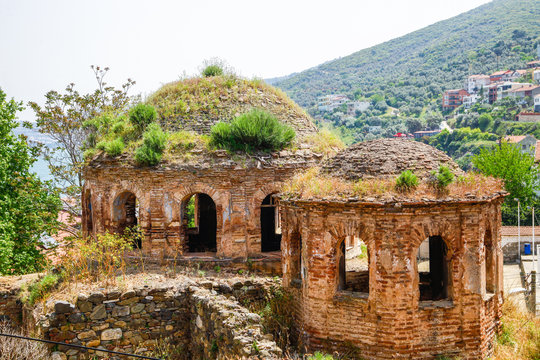 Trilye Church from old roman and greeks left in Bursa Turkey