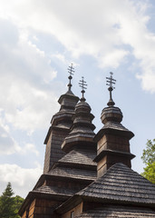 Ancient wooden church from the Carpathians