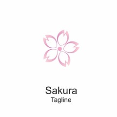 logo of cherry blossoms