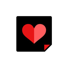 Nice heart icon