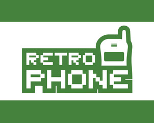 retro phone illustration