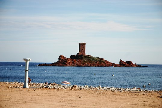 Plages et criques de Boulouris &agrave; Agay (Var)