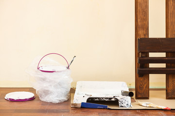 Home renovation mess
