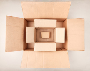 Open box for things.