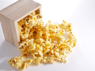 popcorn in box