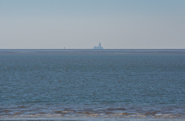 Wattenmeer bei B&uuml;sum an der Nordseek&uuml;ste