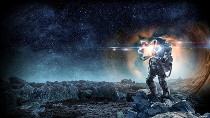 Astronomy as a science. Mixed media