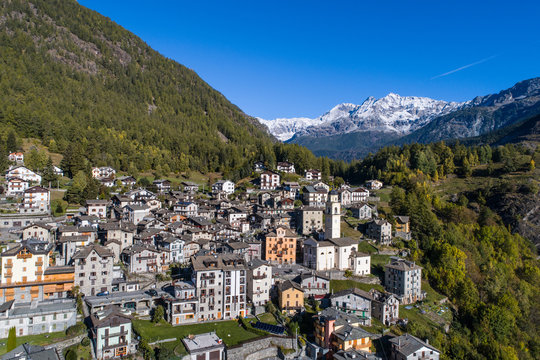 Little village in mountain, Primolo.
Valtellina, Province of Sondrio