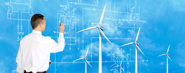 industrial engineering designing wind energy