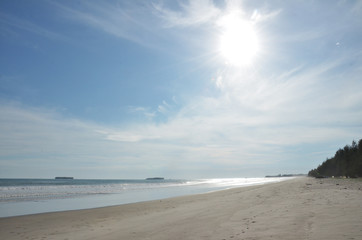 beach and sea