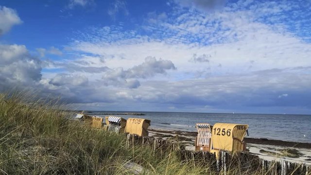 Probstei Schleswig-Holstein K&uuml;ste, Video Footage  full HD 1080p