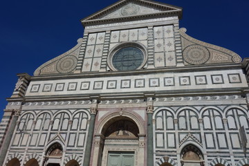 Santa Maria Novella church in Florence, Italy