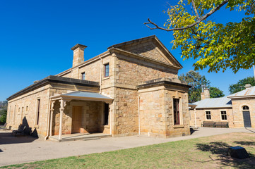 Beechworth Court House in north eastern Victoria, Australia